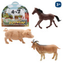 Figurine réaliste de jouet d'animal de ferme pour les enfants