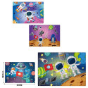 Puzzle 24 pièces Astronautes spatiaux à offrir aux enfants