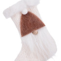 Chaussette de Noël blanche