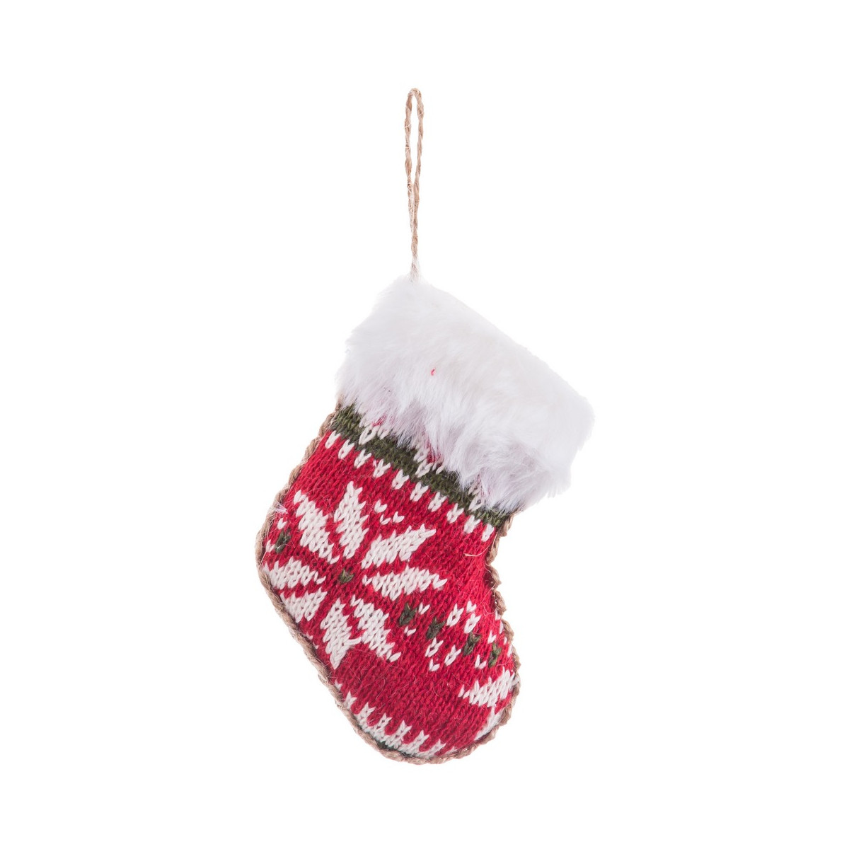 Pendentif chaussette de Noël pour la décoration