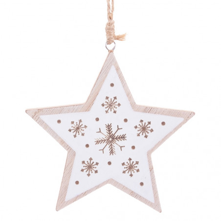 Pendentif de Noël en forme d'étoile