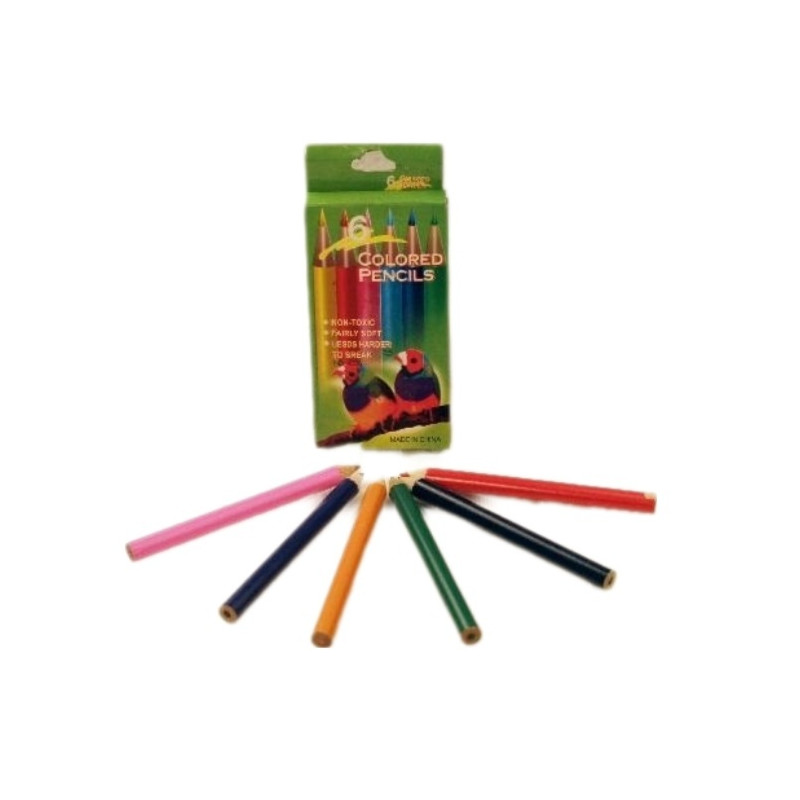 Crayons de couleur en bois