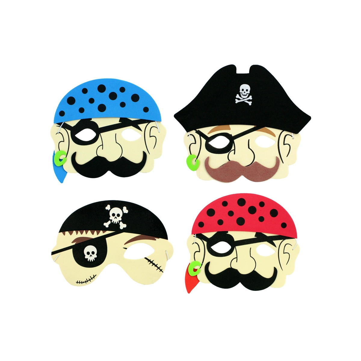 Masque de pirate pour enfants