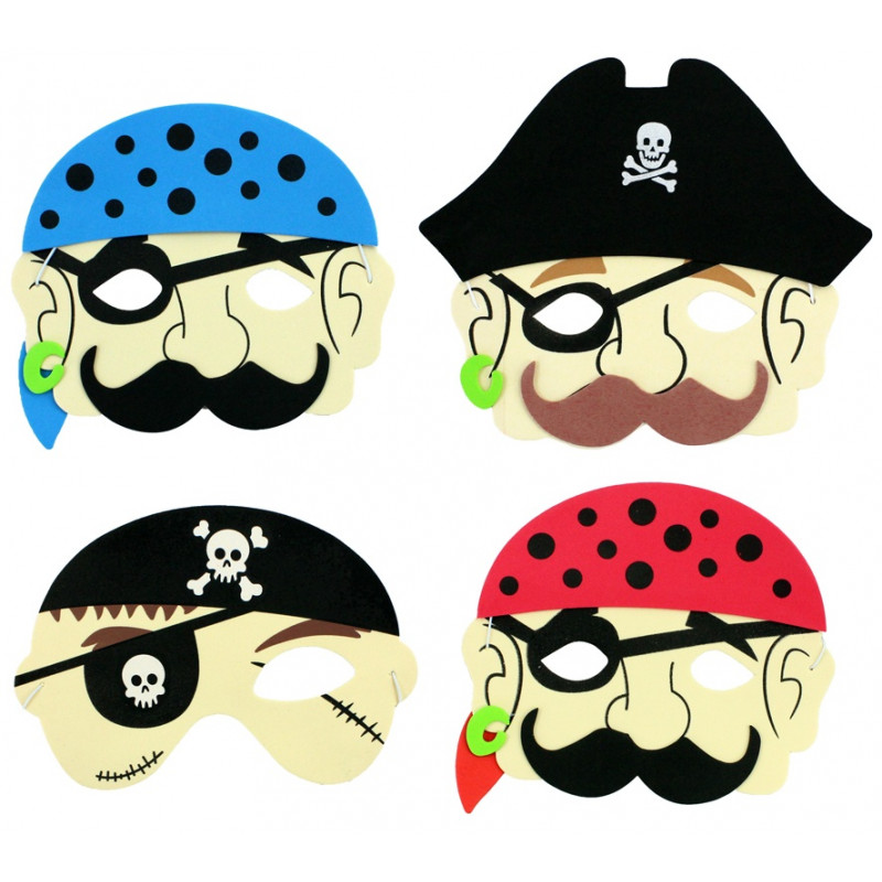 Masque de pirate pour enfants