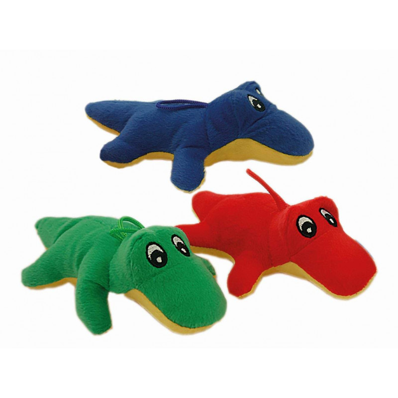 crocodile en peluche