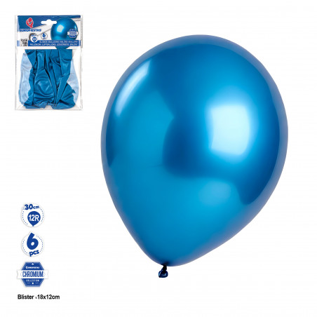 ballons sertis d'un vase bleu