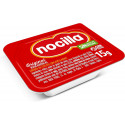 Nocilla mini 15 gr avec cuillère à biscuits dans un sachet transparent avec autocollant halloween personnalisé pour plus de