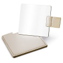 Miroir rectangulaire en acier inoxydable avec couvercle - Espejo En Acero Inoxidable  Lilyan