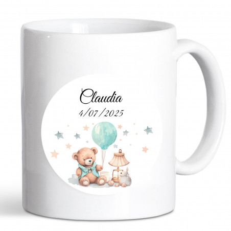 Mug personnalisé pour les détails du baptême