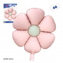 Ballon en forme de fleur rose