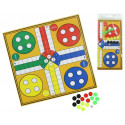 Ludo en enveloppe kraft avec autocollant anniversaire personnalisé