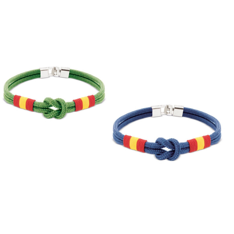 Bracelet homme corde avec noeud marin