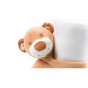 Couverture avec ours en peluche