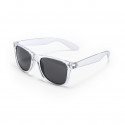 Lunettes de soleil monture transparente