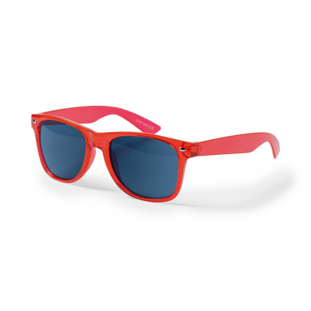 Lunettes de soleil monture transparente