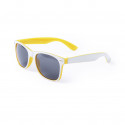 Lunettes de soleil bicolores blanc