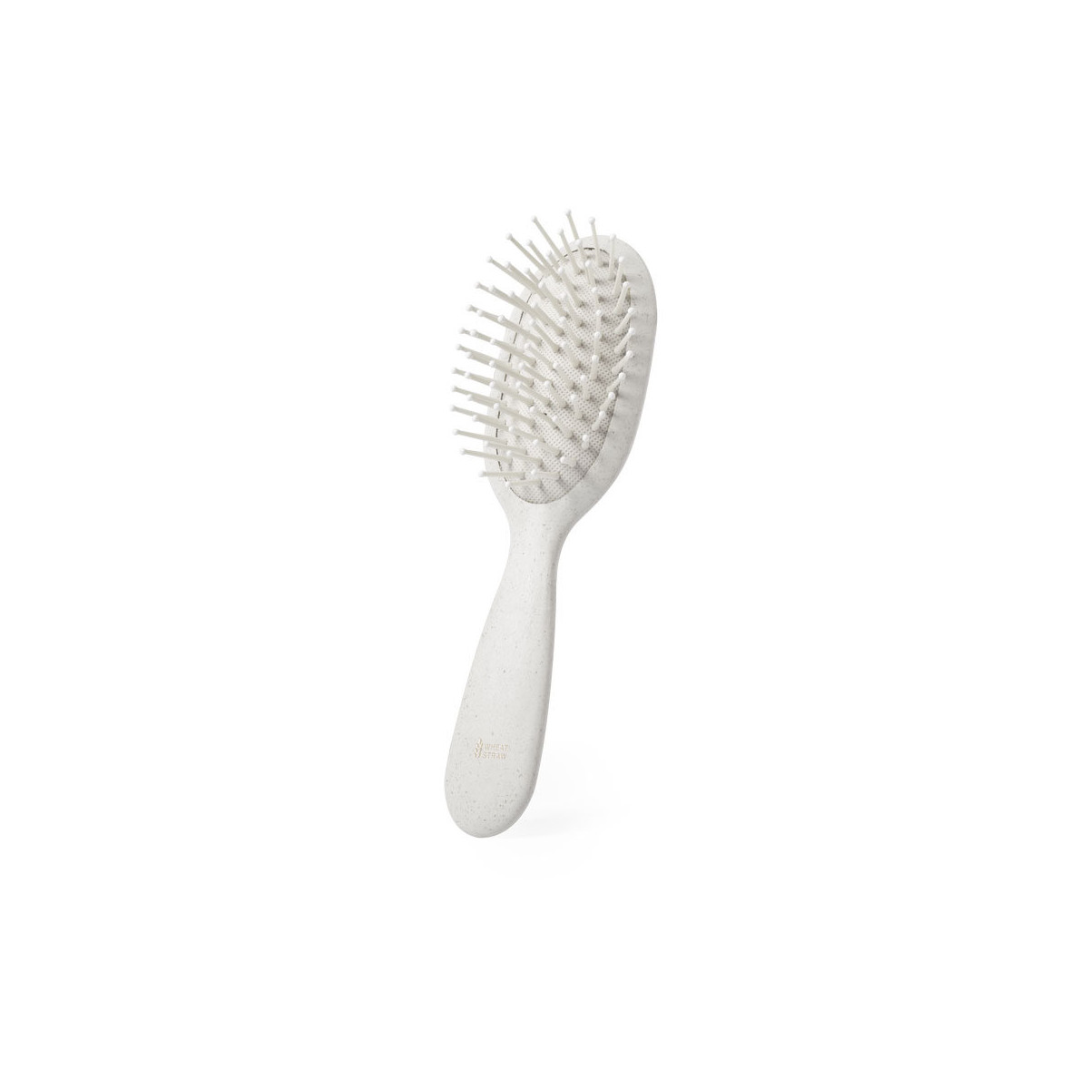 Brosse à cheveux écologique en blanc