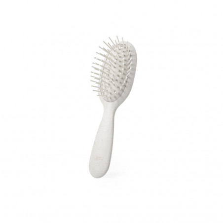 Brosse à cheveux écologique en blanc