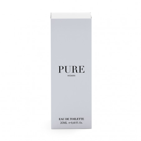 Vaporisateur de parfum femme Eau De Toilette Pure Woman 20ml.