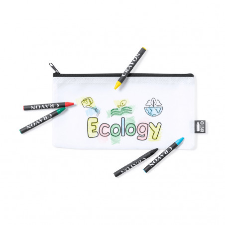 Trousse de coloriage écologique avec crayons inclus