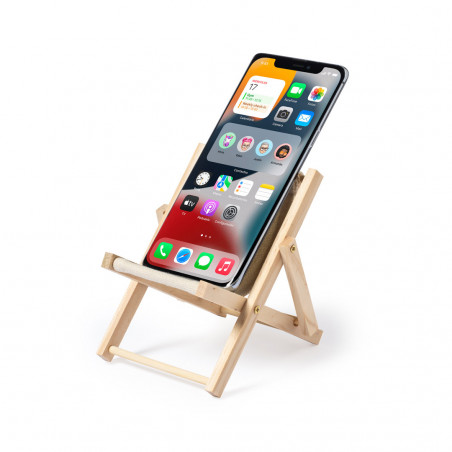 Support pour smartphone en forme de chaise