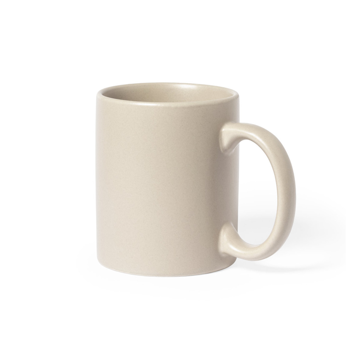 Mug en céramique couleur naturelle à offrir