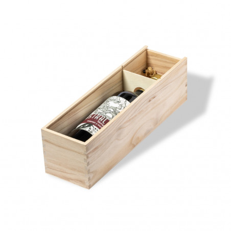 Coffret à vin en bois