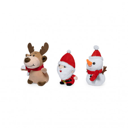 Poupées en peluche de noël