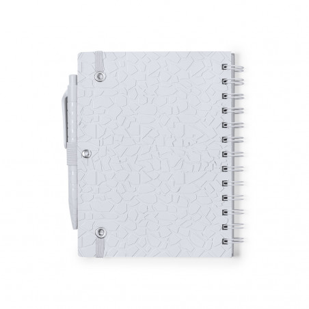 Carnet pour garçon avec couverture rigide spirale et stylo