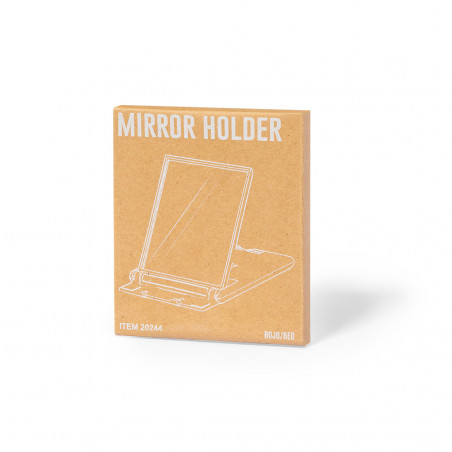 Support mobile et tablette pour table avec miroir