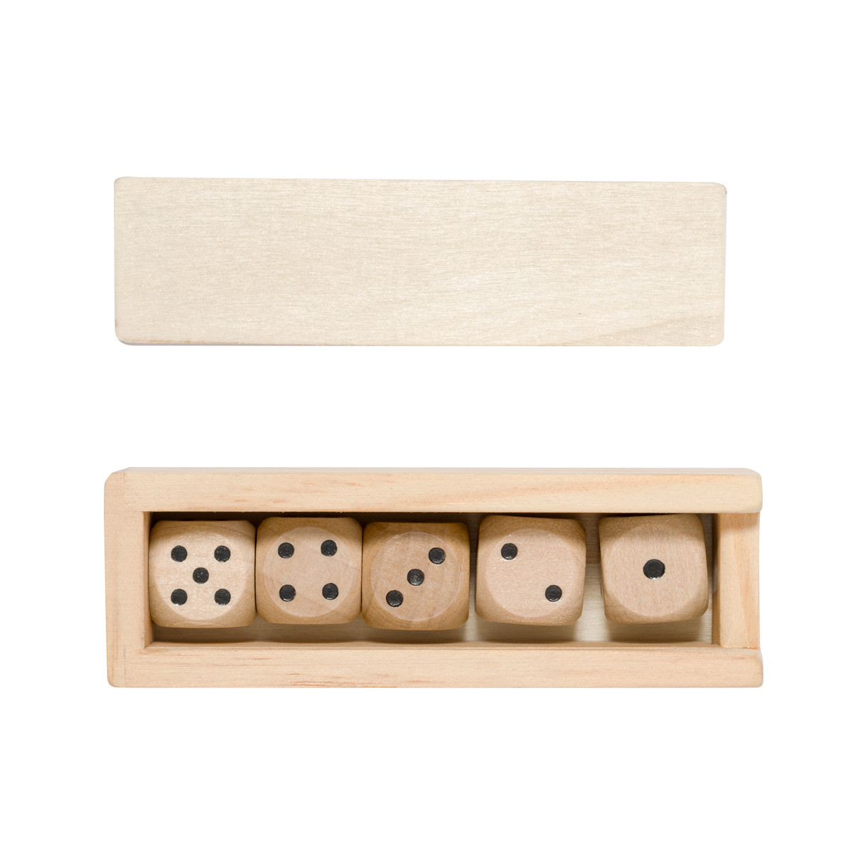 Jeu de dés en bois