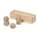 Jeu de dés en bois