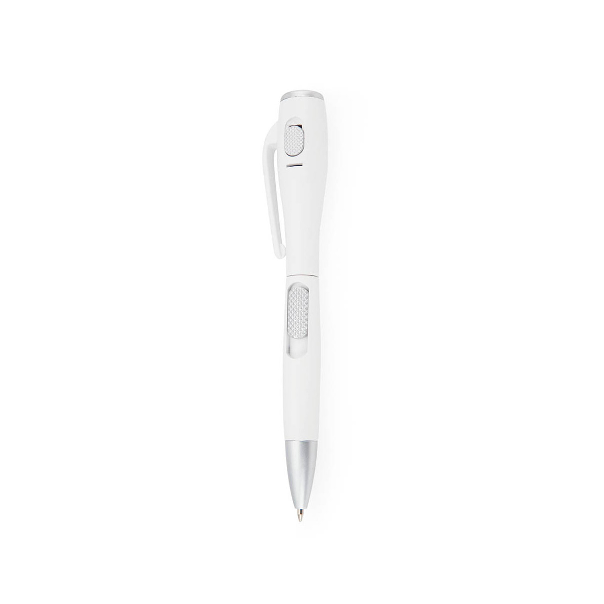 Stylo blanc avec lampe led