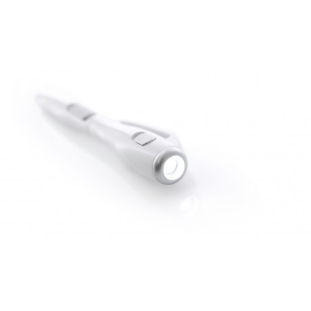 Stylo blanc avec lampe led