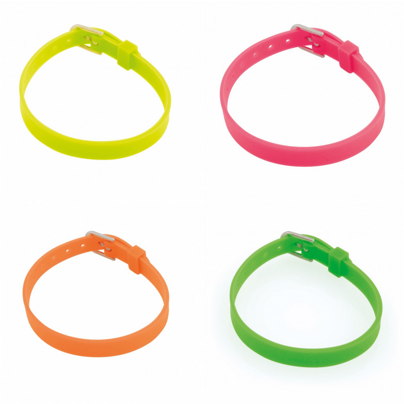 Bracelet en pvc coloré pour les événements