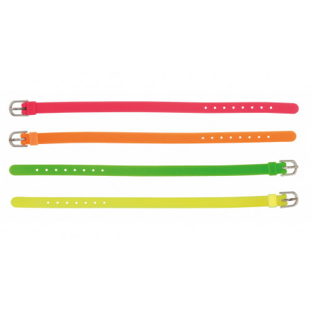 Bracelet en pvc coloré pour les événements