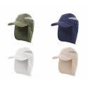 Casquette sahara microfibre