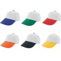 Casquette velcro bicolore