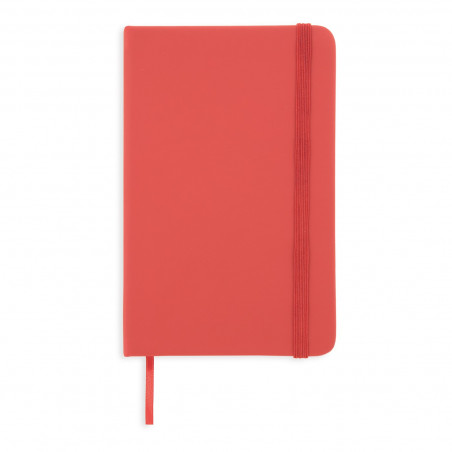 Carnet rouge personnalisé pour noël avec stylo père noël