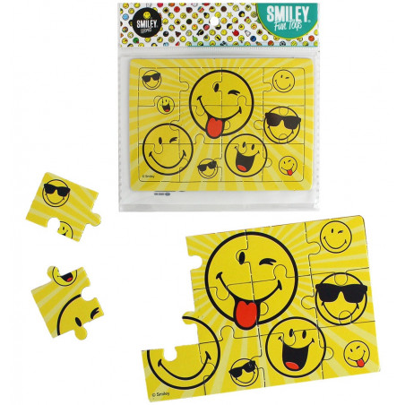 Porte clés emoji et puzzle emoji avec sac personnalisé pour anniversaire