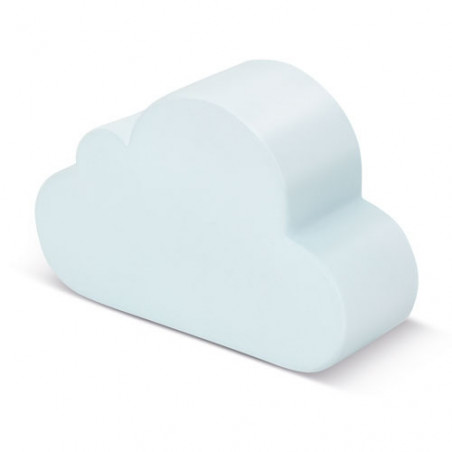 Nuage bleu anti-stress pour le baptême